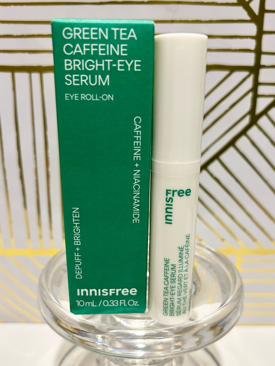 InnIsFree Other - innisfree Green Tea Caffeine Bright-Eye Serum 10mL | Cooling Rollerball | NIB